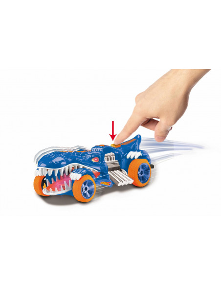 Mașinuță cu lumini și sunete Hot Wheels, T-Rextroyer