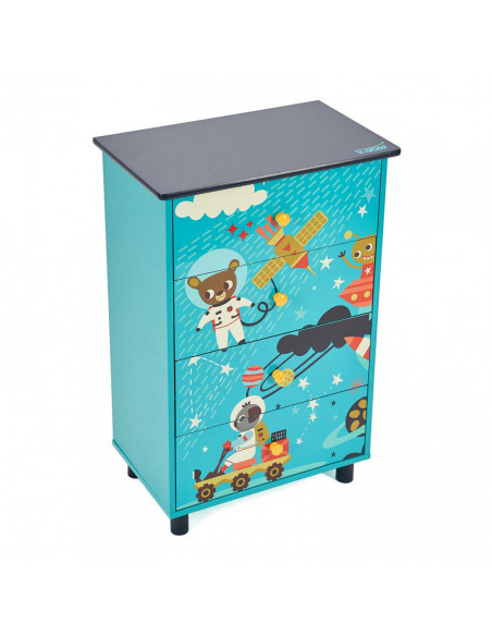 Comoda 4 sertare Explore the universe,UMC03-UNV