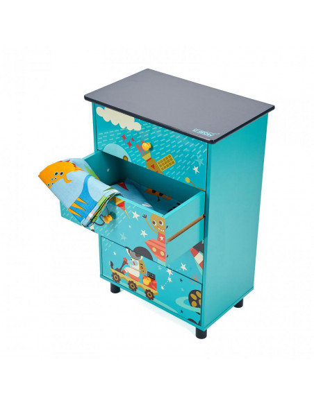 Comoda 4 sertare Explore the universe,UMC03-UNV