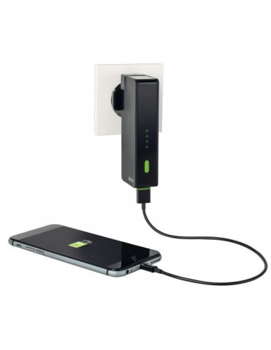 Incarcator Si Baterie Port Usb Negru Complete Leitz,LZ63070095