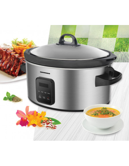 SLOW COOKER HEINNER HSCK-C57IXBK,HSCK-C57IXBK