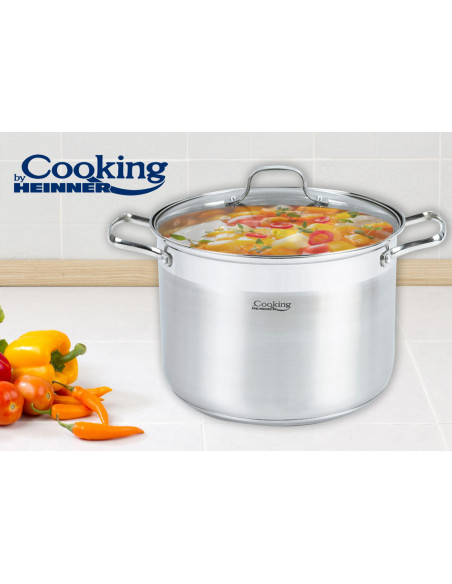 OALA INOX + CAPAC, 26X19CM, 10L, RINA, COOKING BY