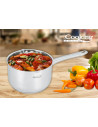 Caserola inox, 20x12.5cm, 4L, RINA, COOKING BY