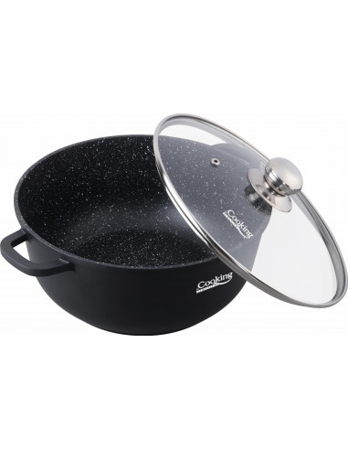 SEMIOALA ALUMINIU TURNAT +CAPAC, 36 CM X 16 CM, 13.5 L, DARK SEMIOALA ALUMINIU TURNAT +CAPAC, 36 CM X 16 CM, 13.5 L, DARK