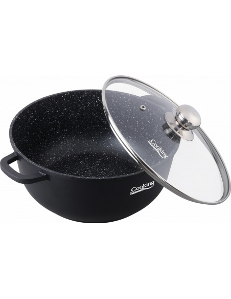 SEMIOALA ALUMINIU TURNAT +CAPAC, 36 CM X 16 CM, 13.5 L, DARK SEMIOALA ALUMINIU TURNAT +CAPAC, 36 CM X 16 CM, 13.5 L, DARK