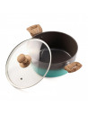 CRATITA ALUMINIU + CAPAC, 24x10.5 CM, 4 L, GREEN NATURE
