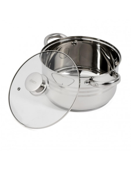 SEMIOALA INOX+CAPAC, 22X12.5 CM, 4.5 L, MYRA, COOKING BY SEMIOALA INOX+CAPAC, 22X12.5 CM, 4.5 L, MYRA, COOKING BY