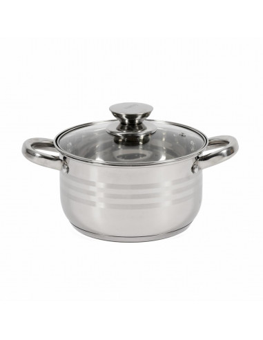 SEMIOALA INOX+CAPAC, 18X10.5 CM, 2.5 L, MYRA, COOKING BY