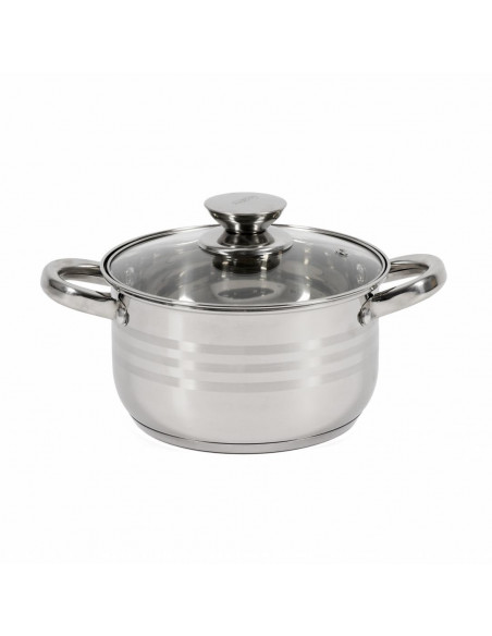 SEMIOALA INOX+CAPAC, 18X10.5 CM, 2.5 L, MYRA, COOKING BY