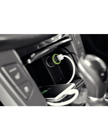 Duo-Incarcator Leitz Traveller Usb Masina Negru