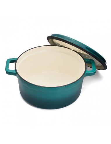 SEMIOALA FONTA EMAILATA 28X13 CM, 6.1L, TASTE OF HOME BY CHEF