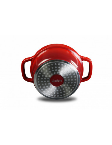 CRATITA + CAPAC, ALUMINIU, 16x7.5cm, 1.2 L, HOME CHEF, COOKING