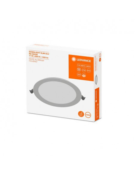 Panou LED Ledvance, DOWNLIGHT SLIM ALU, 17W, 220-240V, IP20