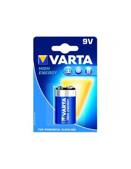 Baterie 9V Varta 4922 High energy,DVAR4922