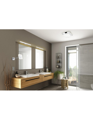 Aplica LED integrat pentru baie Trio Mattimo, cu intrerupator