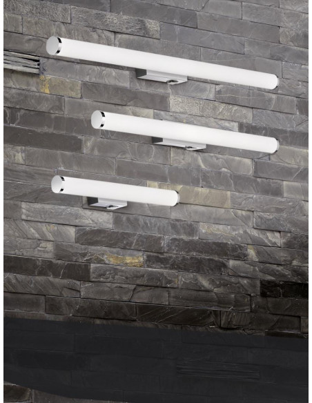 Aplica LED integrat pentru baie Trio Mattimo, cu intrerupator