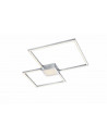 Plafoniera LED integrat Trio Hydra Square, cu intrerupator