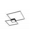 Plafoniera LED integrat Trio Hydra Square, cu intrerupator