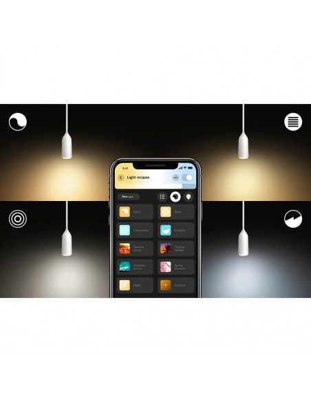 Pendul Philips Hue Devote, E27, 9W (60W), 220-240V, IP20