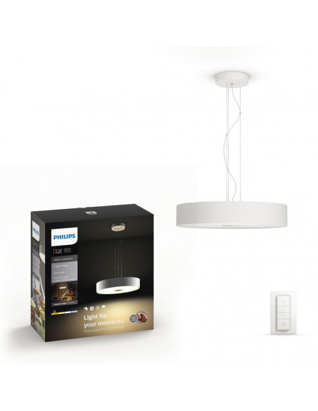 Lustra Philips Hue Fair, 39W, 220-240V, IP20, lumina alba