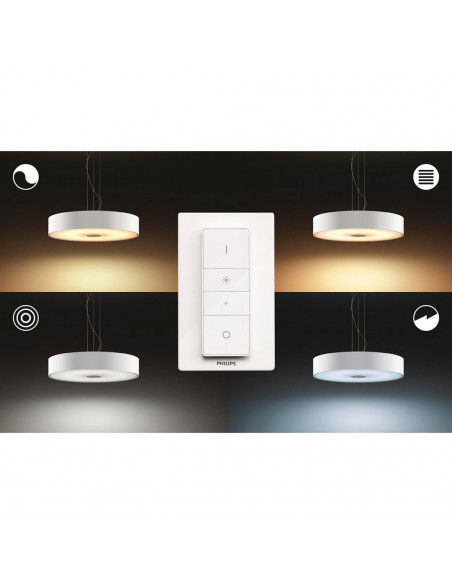 Lustra Philips Hue Fair, 39W, 220-240V, IP20, lumina alba