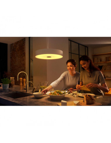 Lustra Philips Hue Fair, 39W, 220-240V, IP20, lumina alba