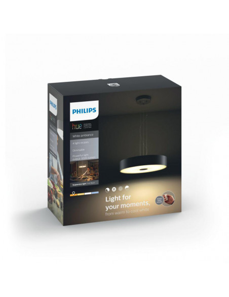 Lampă suspendată Philips HUE Fair, LED WiFi, 39W, 220-240V