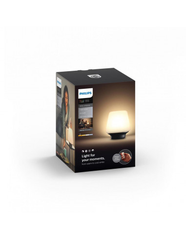Veioza inteligenta Philips Hue Wellness, LED WiFi, lumina alba