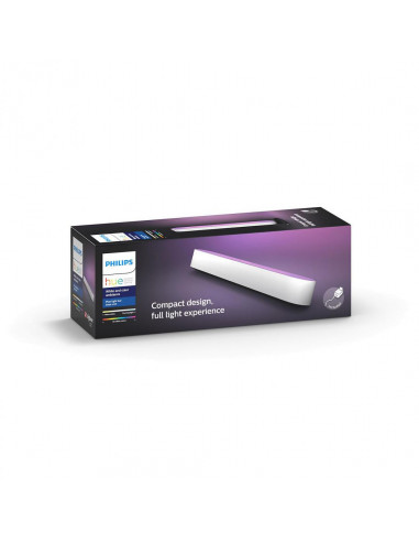 Lampa LED integrat Philips Hue Play, ambianta alba si color