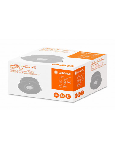 Corp de iluminat Led Ledvance, Emergency downlight DN120