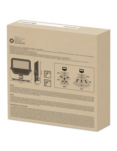 Proiector LED Ledvance FL PFM Sensor 50W, 100-277V, IP65