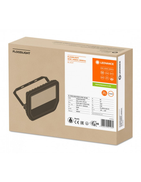 Proiector LED Ledvance pentru exterior, SYM 100 BK, 50W