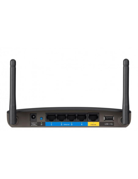 Router Wireless Linksys EA6100, 1xWAn 10/100, 4xLAN 10/100, 2
