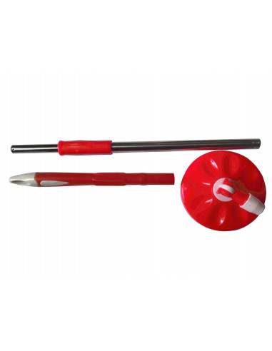 SET CURATENIE PRIMO,MOP ROTATIV 360,ROSU,VANORA