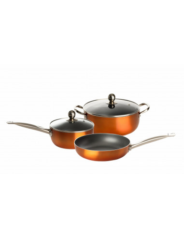 ROYAL, SET GATIT ALUMINIU 5 PIESE, COOKING BY HEINNER,HR-LV-5PCS