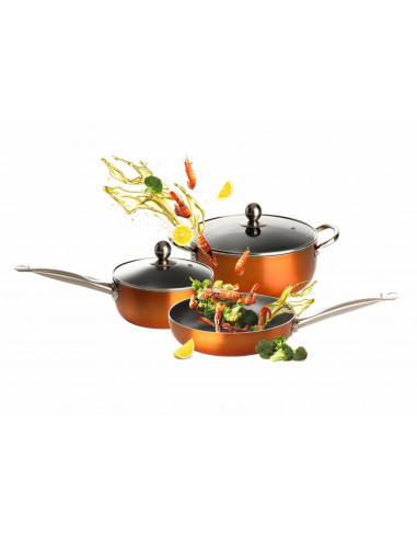 ROYAL, SET GATIT ALUMINIU 5 PIESE, COOKING BY HEINNER,HR-LV-5PCS