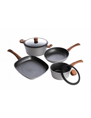 MAJESTIC, SET GATIT ALUMINIU 6 PIESE, COOKING BY,HR-BET-LI06