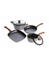 MAJESTIC, SET GATIT ALUMINIU 6 PIESE, COOKING BY,HR-BET-LI06