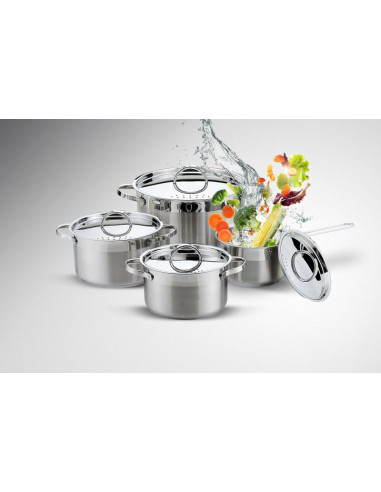 ALEIDA, SET GATIT INOX 8 PIESE, COOKING BY HEINNER,HR-RW0716