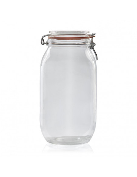 BORCAN DEPOZITARE STICLA + CAPAC, 2 L, VANORA HOME,VN-AER-6515