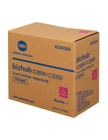 Cartus Toner Original Konica Minolta TNP-48M A5X0350 Magenta, 10000 pagini Cartus Toner Original Konica Minolta TNP-48M A5X0350 Magenta, 10000 pagini