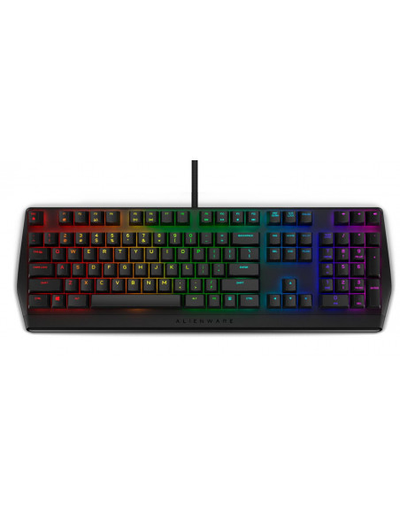 Tastatura Dell Alienware AW410K, RGB, neagra,545-BBDK