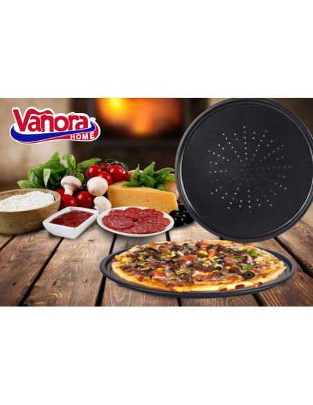 TAVA PIZZA PERFORATA 32x1 CM,VANORA HOME,VN-SL-P1075