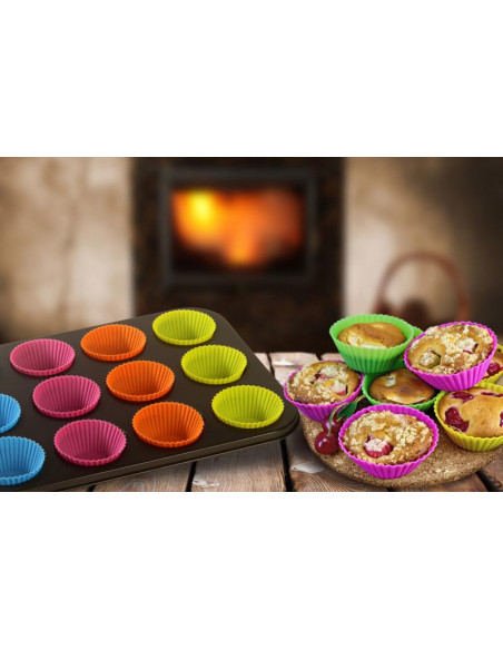 TAVA 12 BRIOSE+FORME SILICON 35X26.5X3CM,VANORA HOME,VN-SL-3001A