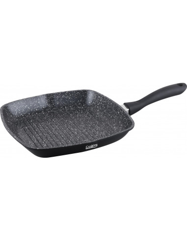 TIGAIE GRILL ALUMINIU + CAPAC 28 x 4.5 CM, DARK LINE, COOKING