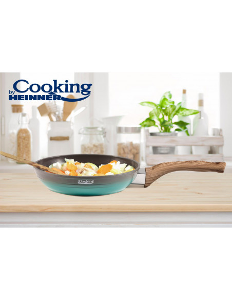 TIGAIE ALUMINIU 20X4.3 CM, GREEN NATURE, COOKING BY