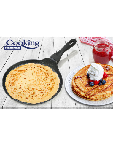 TIGAIE ALUMINIU CLATITE 28X1.5CM, BLACK SAND, COOKING BY