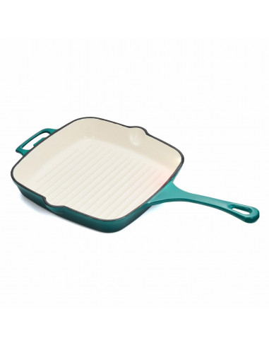 GRILL FONTA EMAILATA 26.5X26.5X5 CM, TASTE OF HOME BY CHEF