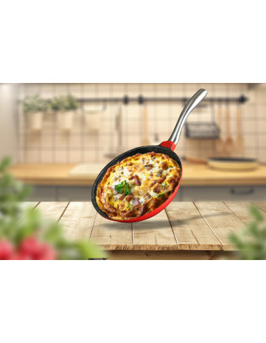 TIGAIE ALUMINIU, 24x4.5CM, HOME CHEF, COOKING BY