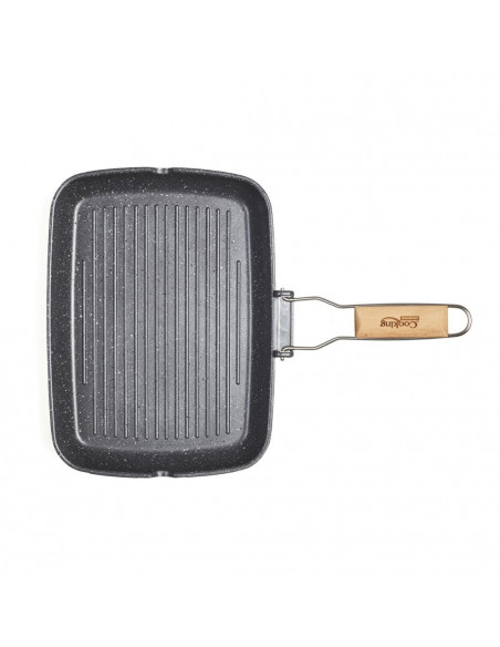 TIGAIE GRILL CU MANER DETASABIL.35 x 25 x 4.5 CM, COOKING BY